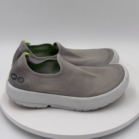 OoFos Oomg eeZee Womens 8 Gray Slip-on Comfort Recovery Shoes - Picture 2 of 8